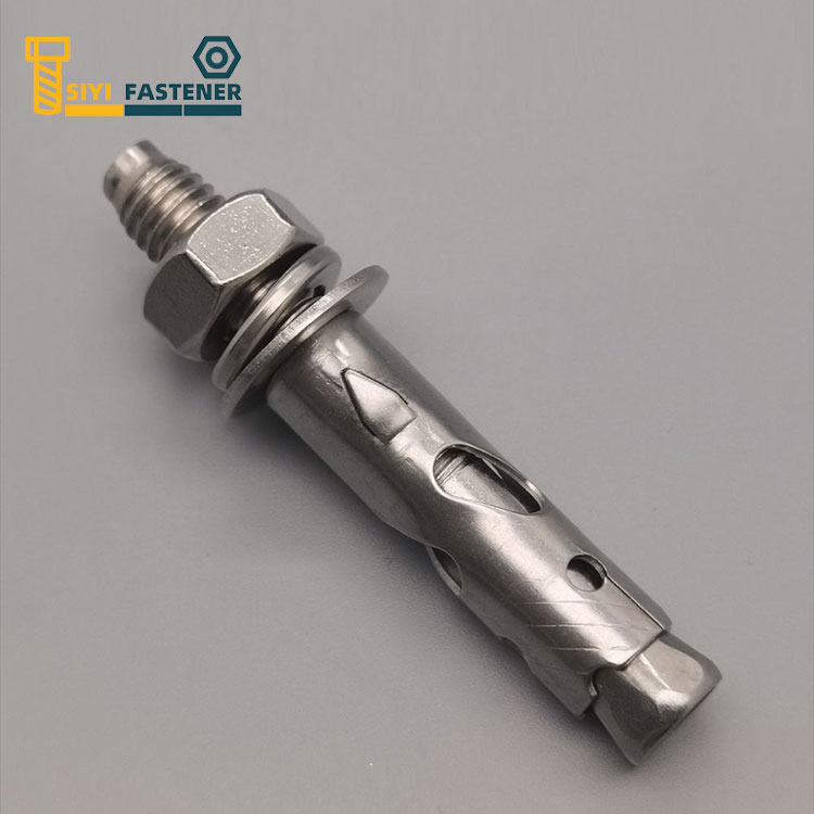 Jangkar Lengan Stainless Steel kanthi Sirip Ikan